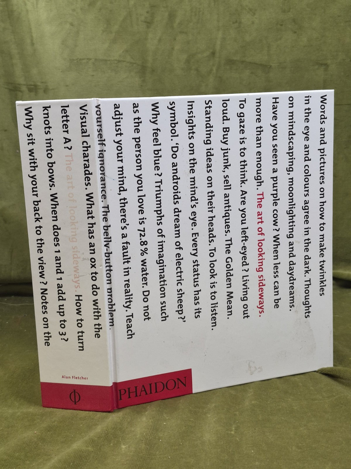 The Art of Looking Sideways by Alan Fletcher 20100