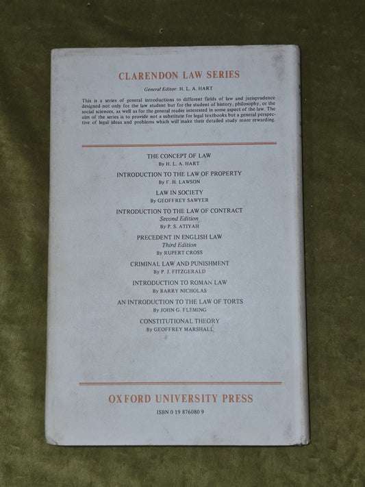 Legal Reasoning And Legal Theory - Neil MacCormick - Oxford HB DJ 19781