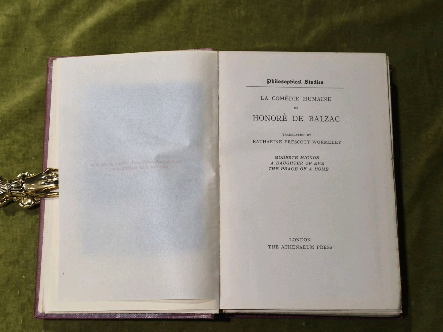 La Comédie Humaine of Honoré de BALZAC - 24 volumes - Athenaeum Press5