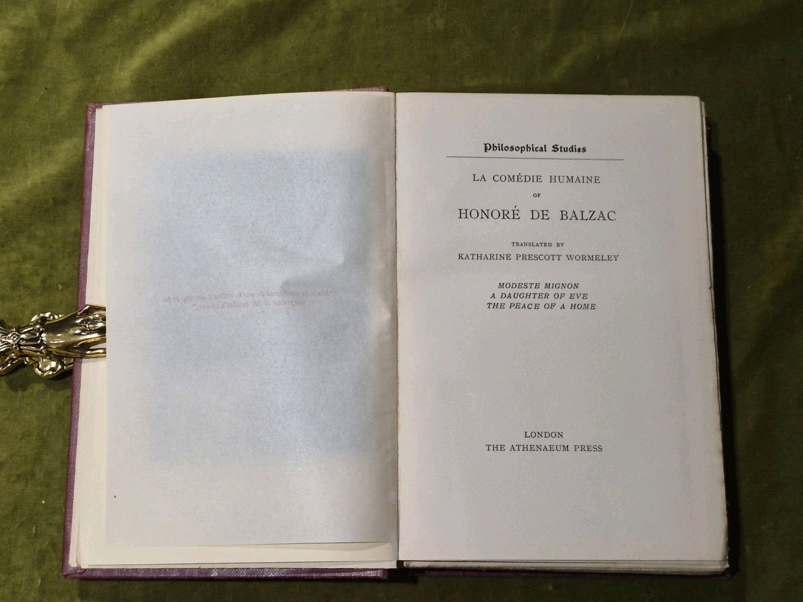 La Comédie Humaine of Honoré de BALZAC - 24 volumes - Athenaeum Press5