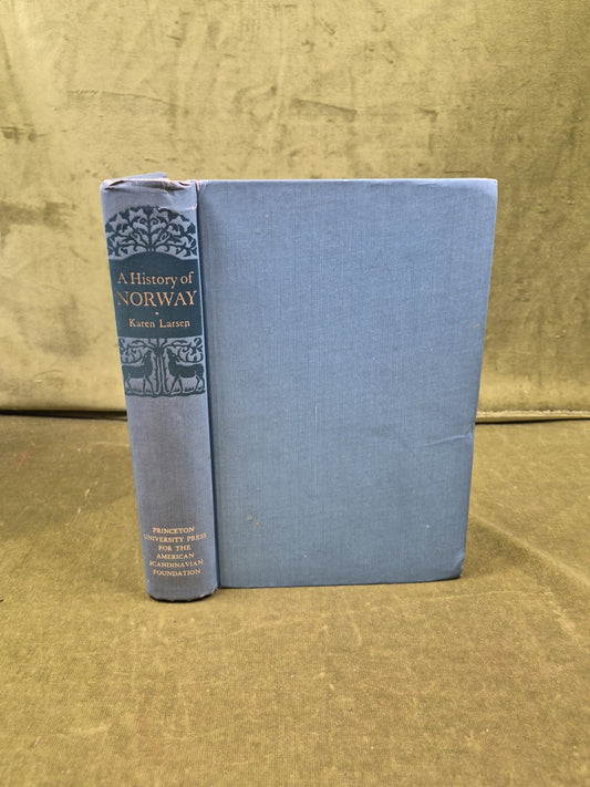 A History Of Norway by Karen Larsen 1948 Princeton 1st HB0