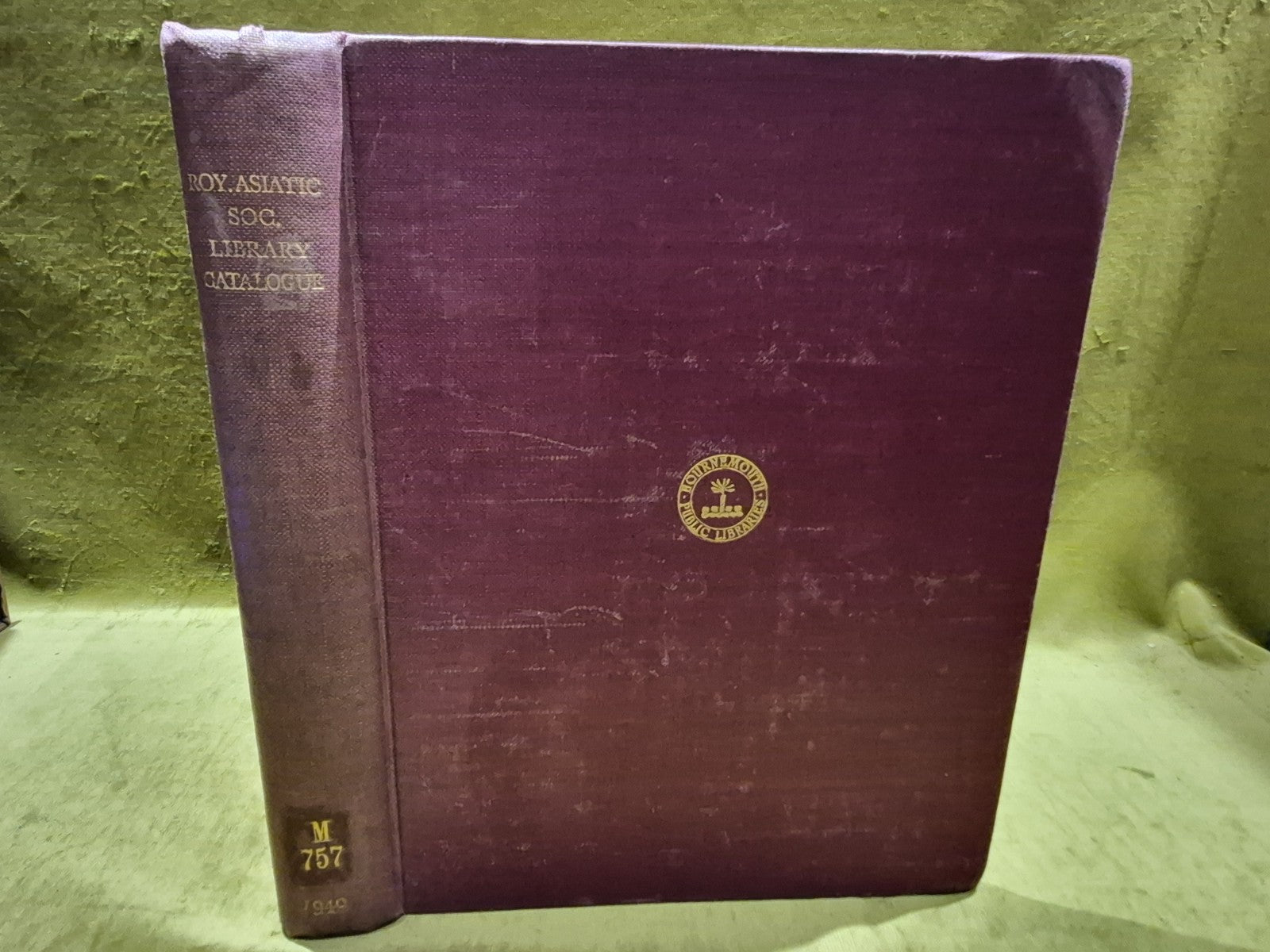Catalogue Of Printed Books In The Library Of The Royal Asiatic Society 1940 Hb0