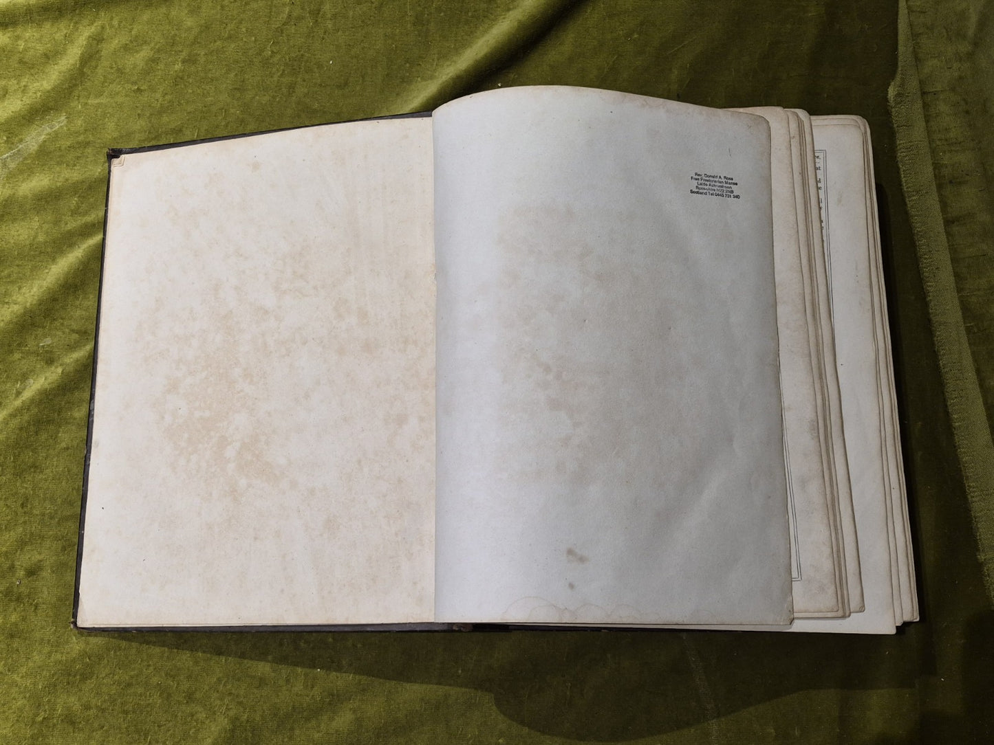 John Brown’s Self Interpreting Bible. Both Volumes (complete) Blackie Circa 18454