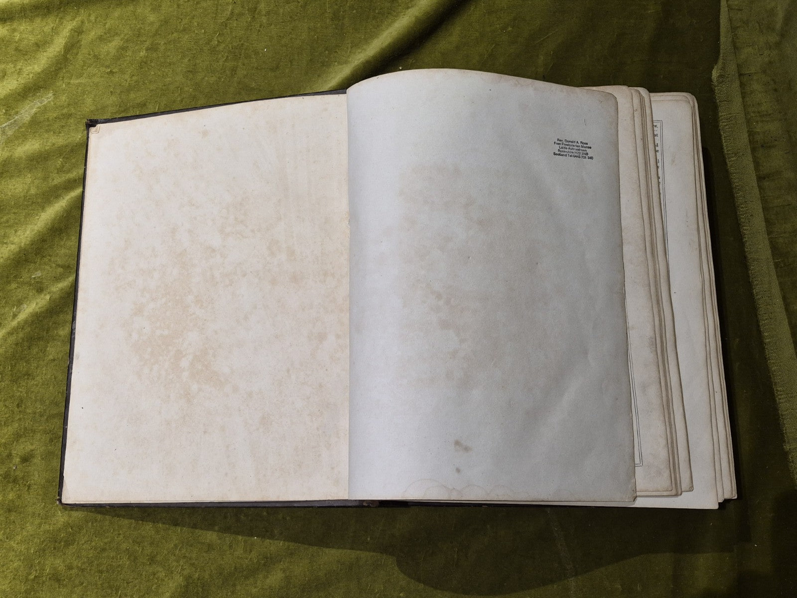 John Brown’s Self Interpreting Bible. Both Volumes (complete) Blackie Circa 18454