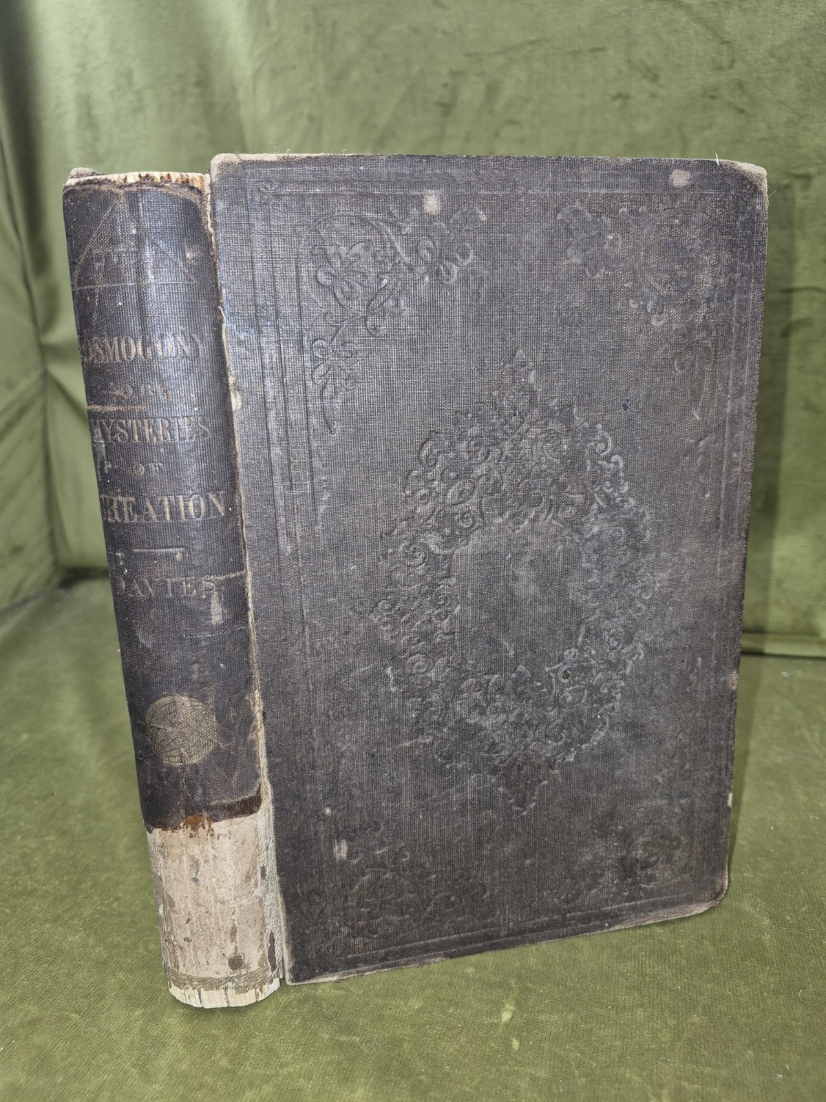 Cosmogony Thomas A Davies American Civil War General 1857 Presentation Inscribed0