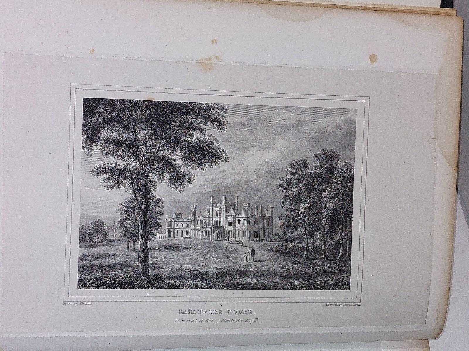 Select Views on the River Clyde Swan Leighton (1830) 1st Edition With Provenance6