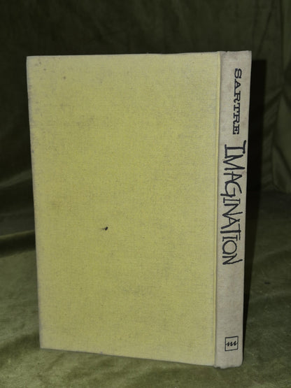 Imagination by Jean-Paul Sartre 1962 Hardcover The University of Michigan Press2
