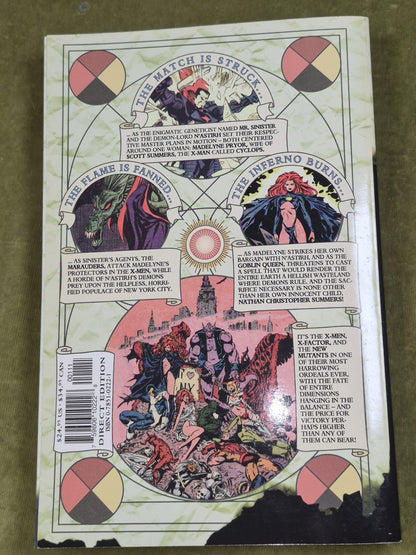 Marvel's Finest X-Men Inferno TPB VGC Marvel Comics 19966