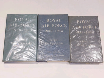 Royal Air Force 1939-1945 [3 Vol Set] Denis Richards & Hilary Saunders RAF Books1