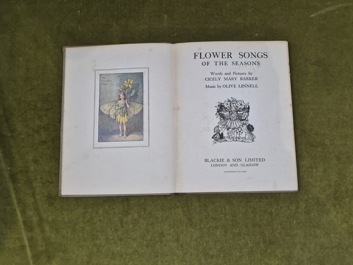 Flower Songs of the Seasons with music - Cicely Mary Barker, Illustrated3