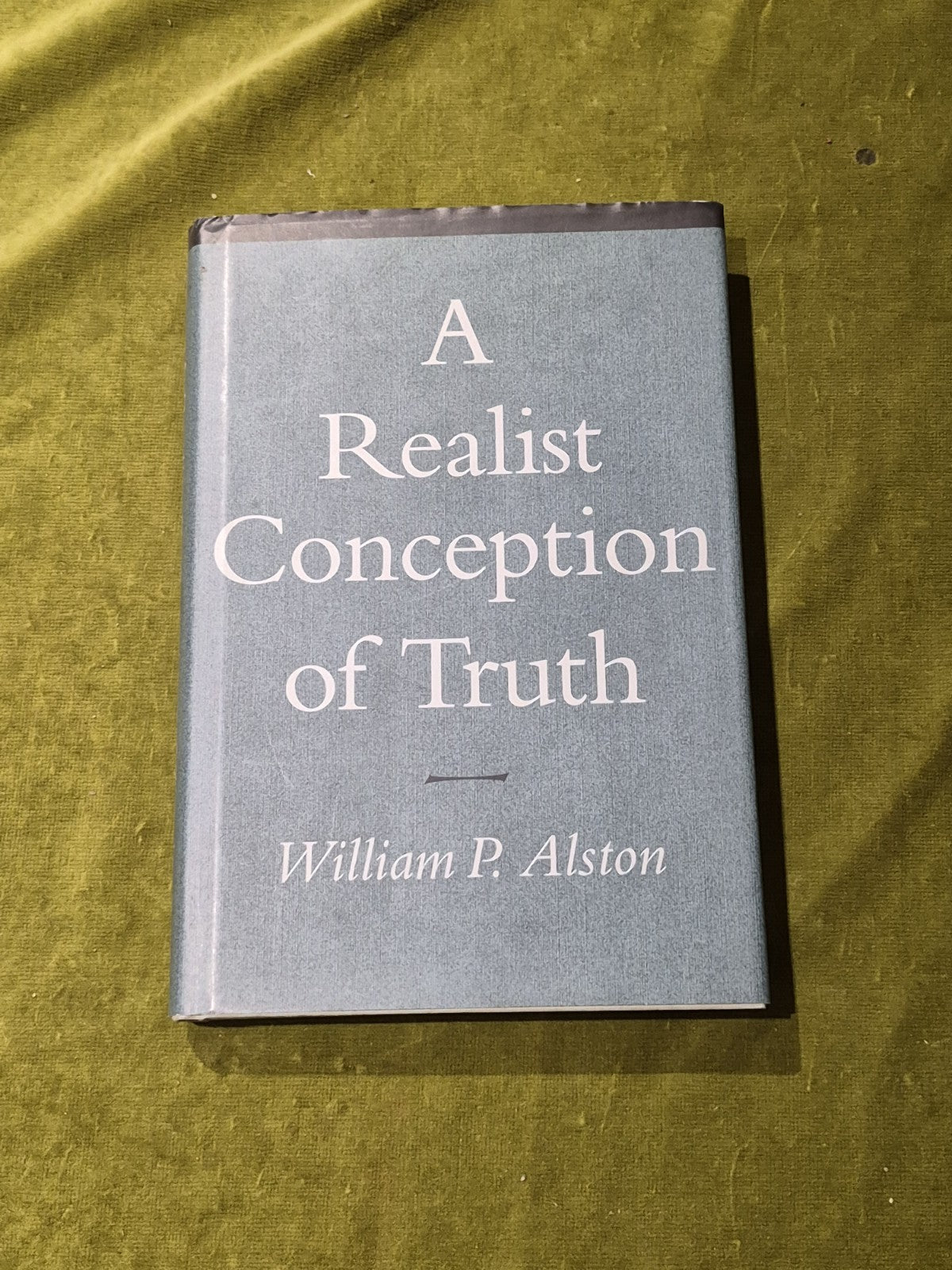 A Realist Conception of Truth - William P. Alston0