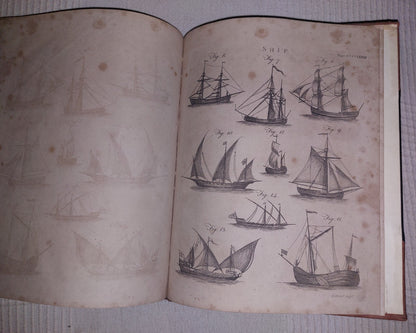 Ship building and Seamanship extract from Cooke's New Royal Encyclopaedia 1791 22