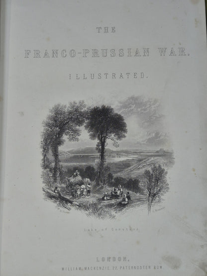 The Franco Prussian War By Hozier c1870 First Edition 2 Vol Set7