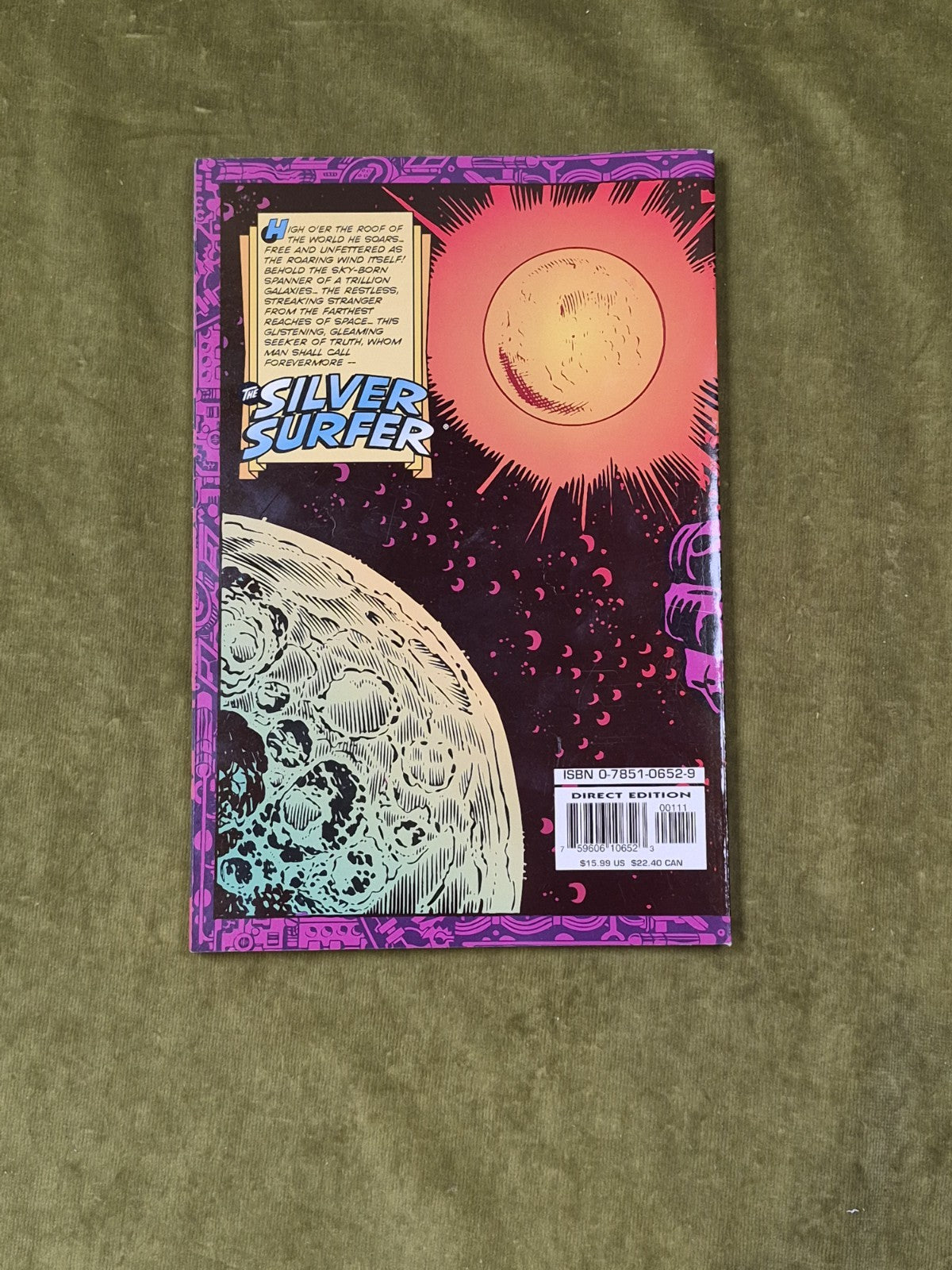 Silver Surfer By Stan Lee & Jack Kirby | Marvel Comics 1997 Trade Paperback TPB1