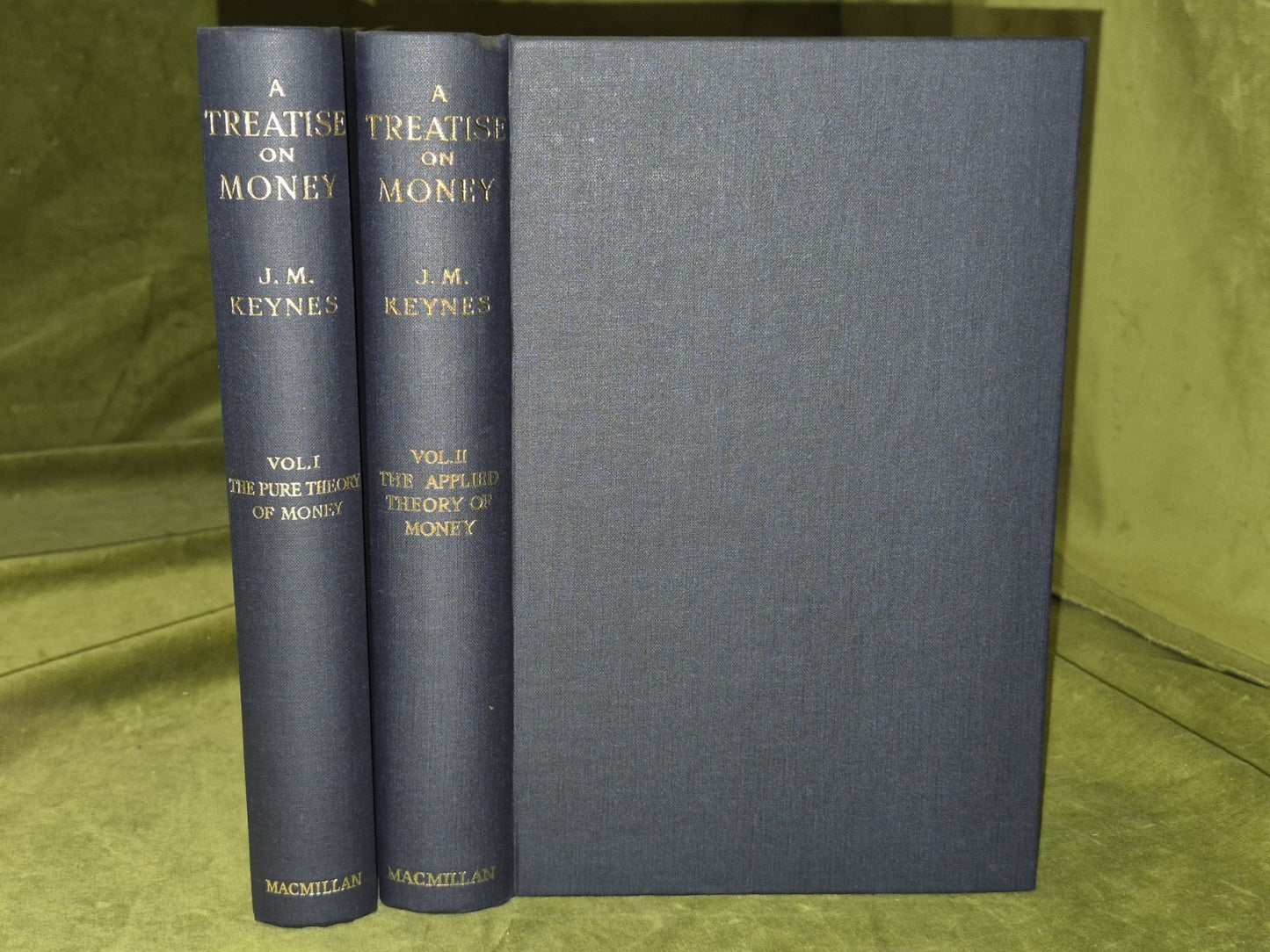 A TREATISE ON MONEY by J. M. Keynes. 2 Vols Complete, 5th Printing 1953 HB DJ2