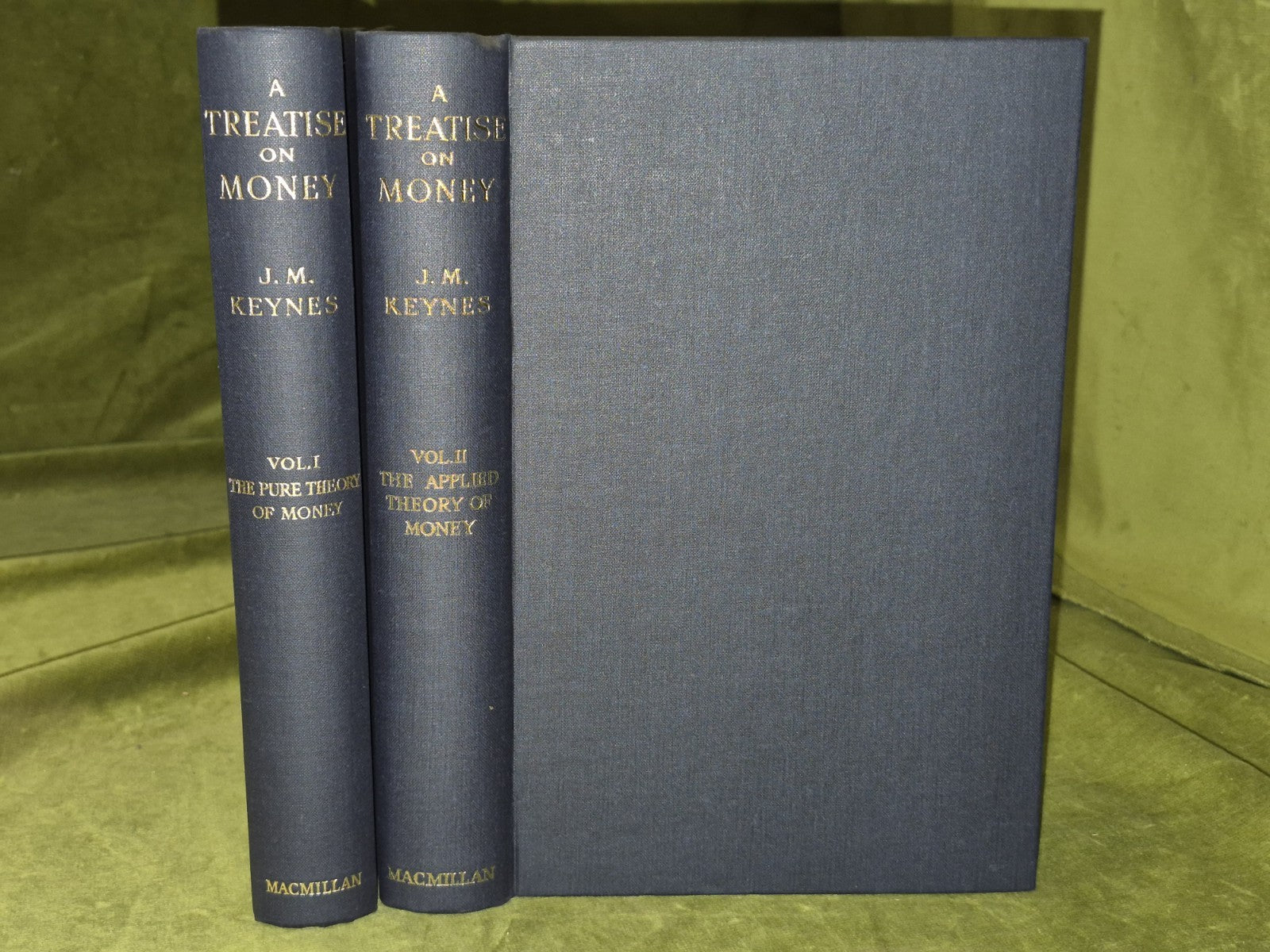 A TREATISE ON MONEY by J. M. Keynes. 2 Vols Complete, 5th Printing 1953 HB DJ2