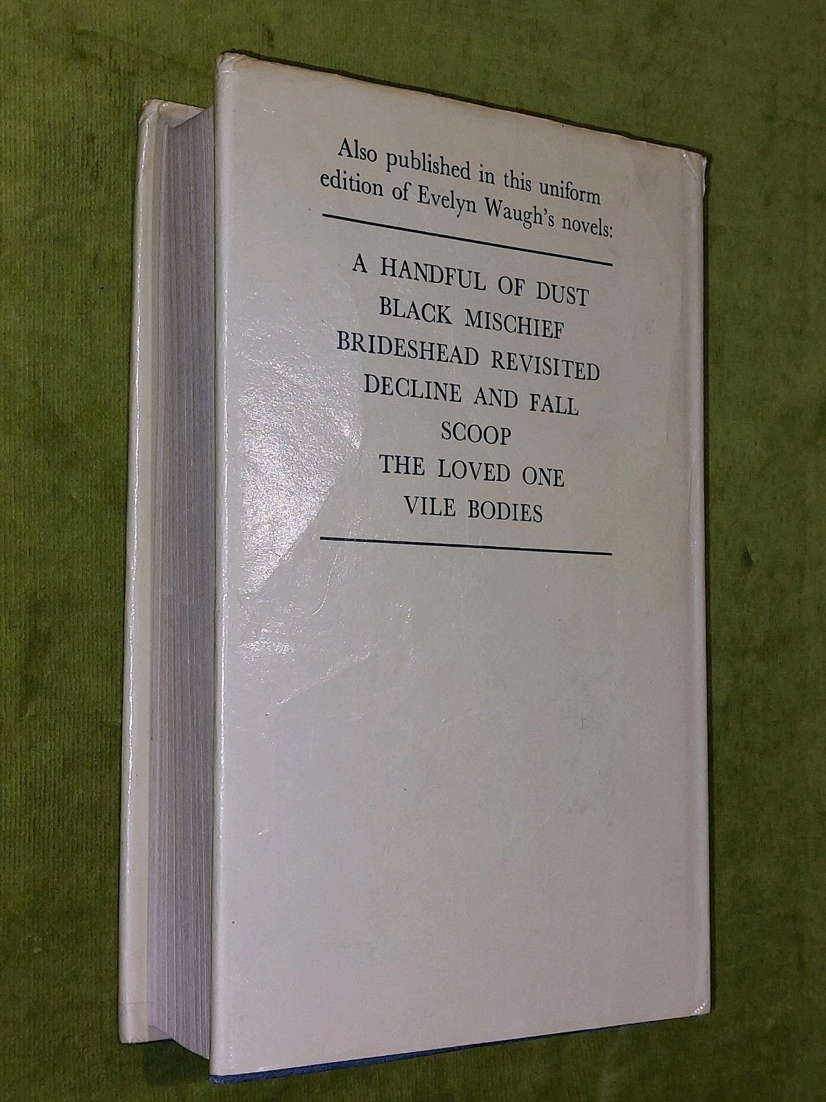 Evelyn Waugh Sword Of Honour (1978)1