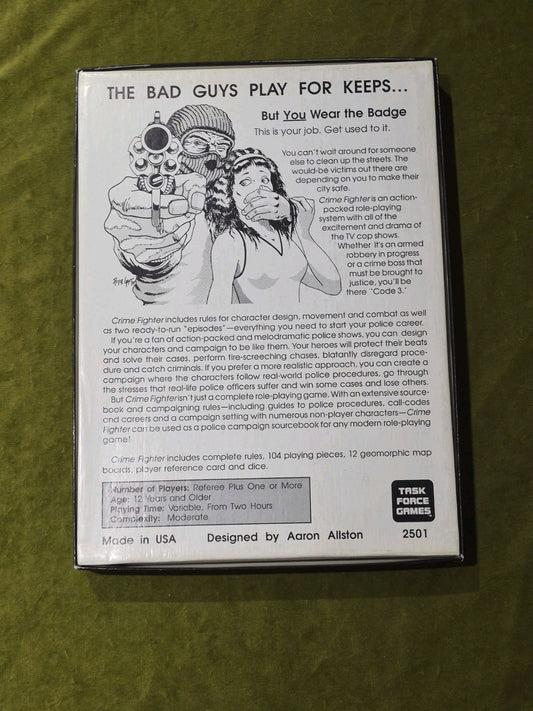 Crime Fighter - Task Force Games RPG1
