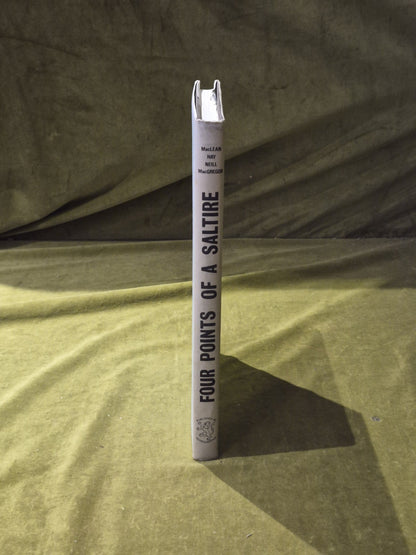 Four Points of a Saltire The Poetry of MacLean, Hay, Neill, MacGregor HC DJ2