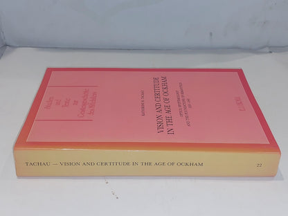 Vision and Certitude in the Age of Ockham  Katherine Tachau (1988) Pb Book1