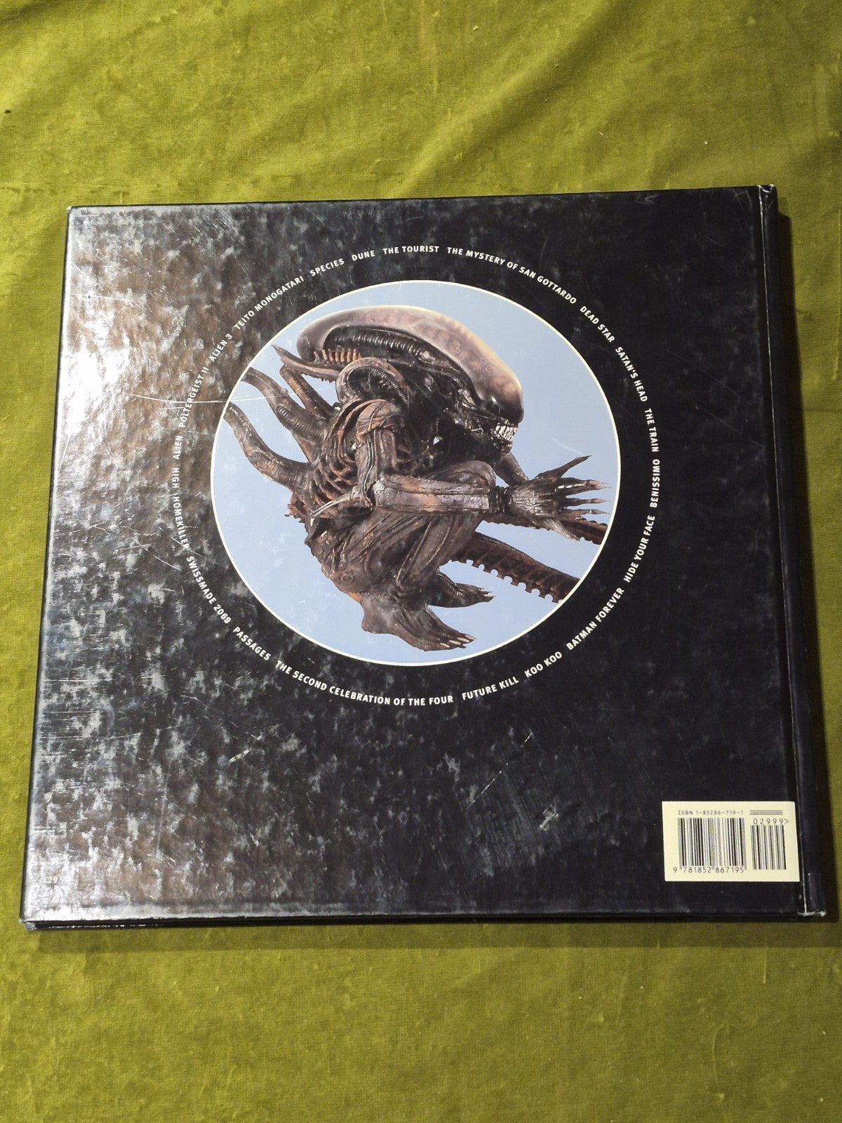 HR Giger’s Film Design. First English Edition 1996 Hardback1