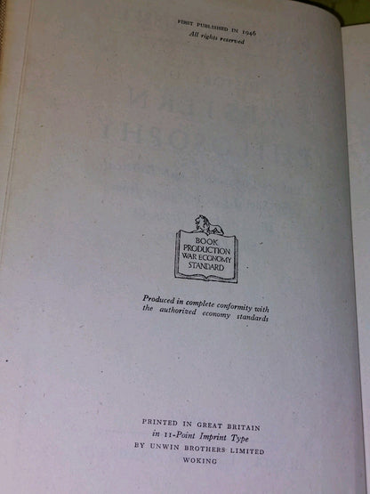 A History Of Western Philosophy Bertrand Russell (1946) First Edition5