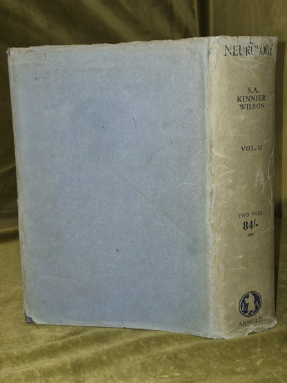 Neurology Kinnier Wilson 1940 Volume 2 Edward Arnold1