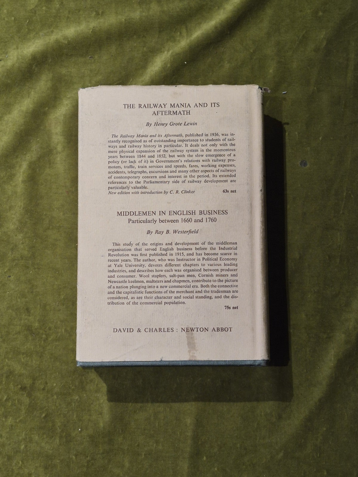 Facts Failures and Frauds Revelations Financial Mercantile -1968 David & Charles2