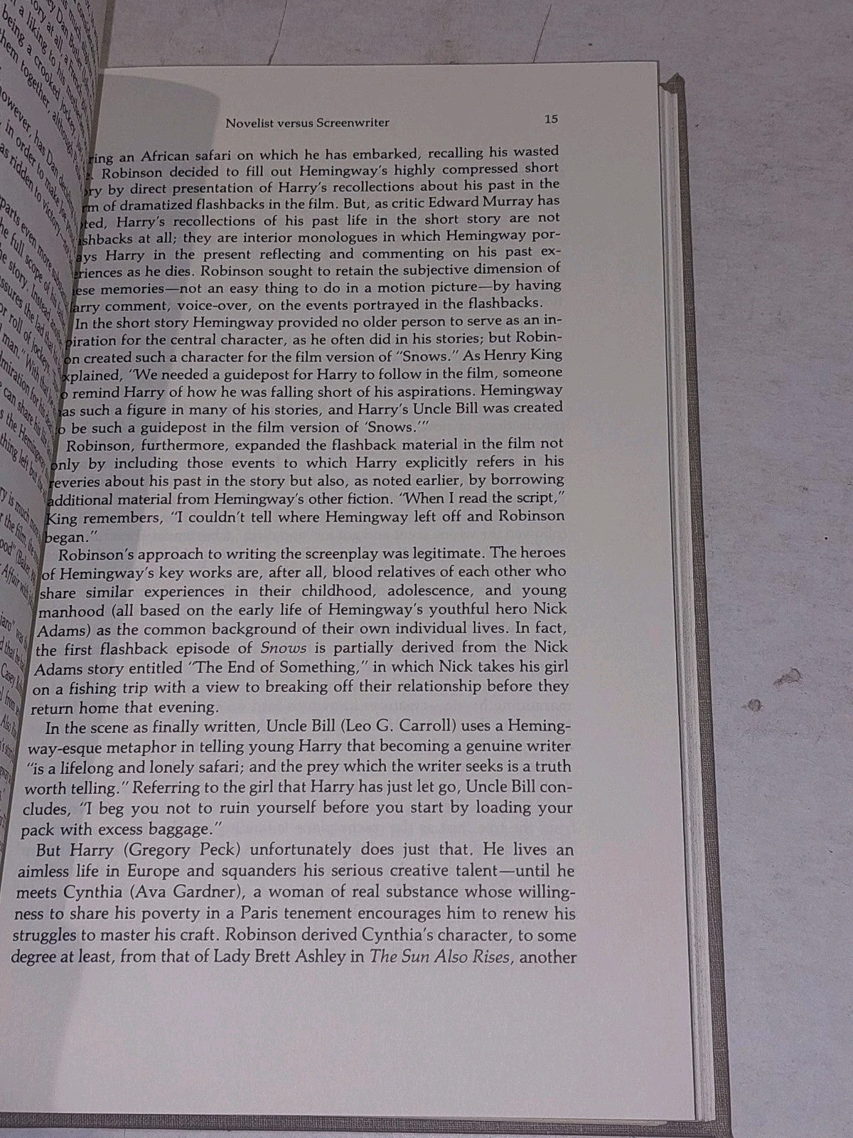 A Moving Picture Feast: The Filmgoer's Hemingway by Charles Oliver Hb Book4