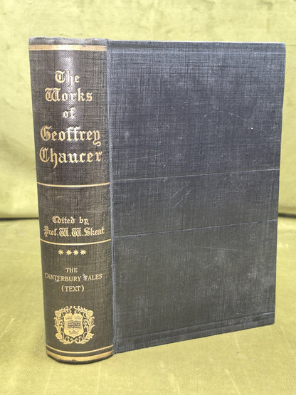 The Complete Works of Geoffrey Chaucer 1894 Oxford Clarendon Volume 4 0