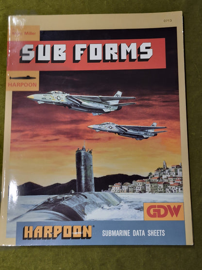 HARPOON - Modern Naval Wargame  GDW with add-ons2