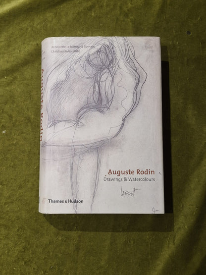 Auguste Rodin: Drawings and Watercolours HB DJ 1ST US Ed 20070
