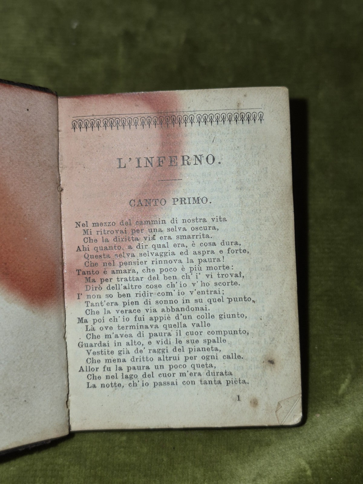 Dante La Divina Commedia (1901) Miniature Book7