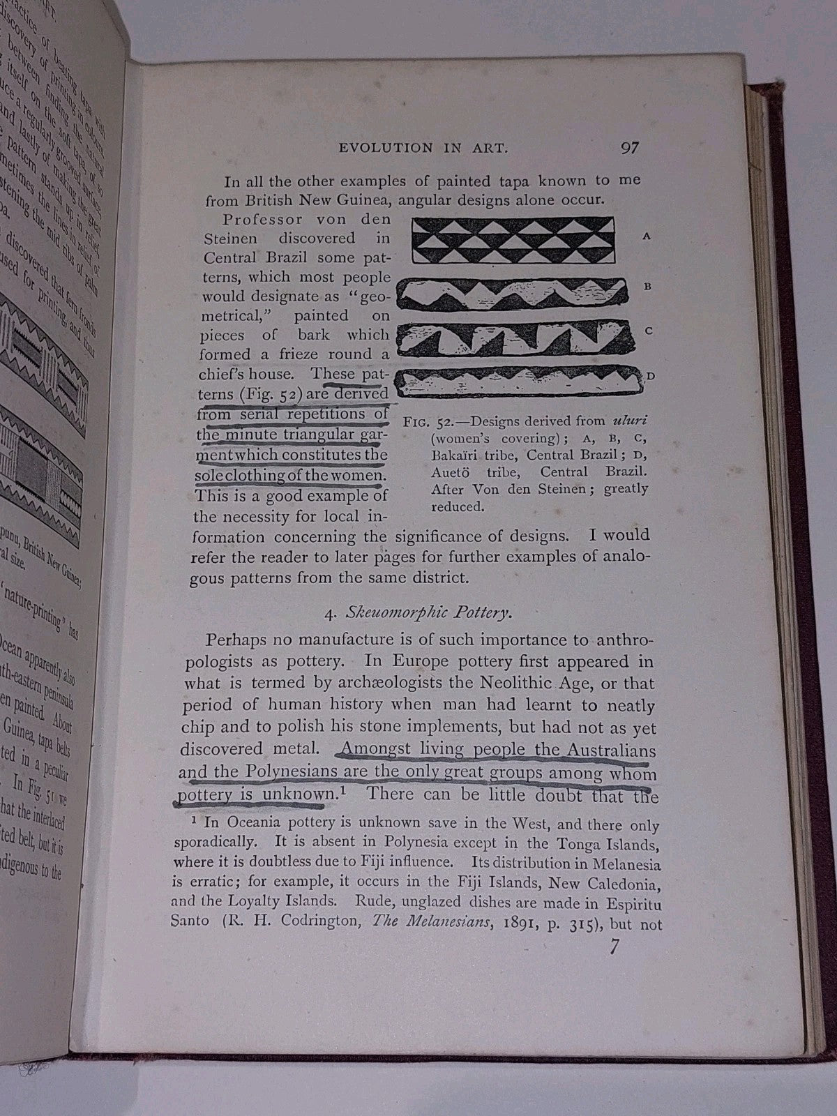 Evolution in Art by Alfred C. Haddon First Edition (1895) Havelock Ellis7