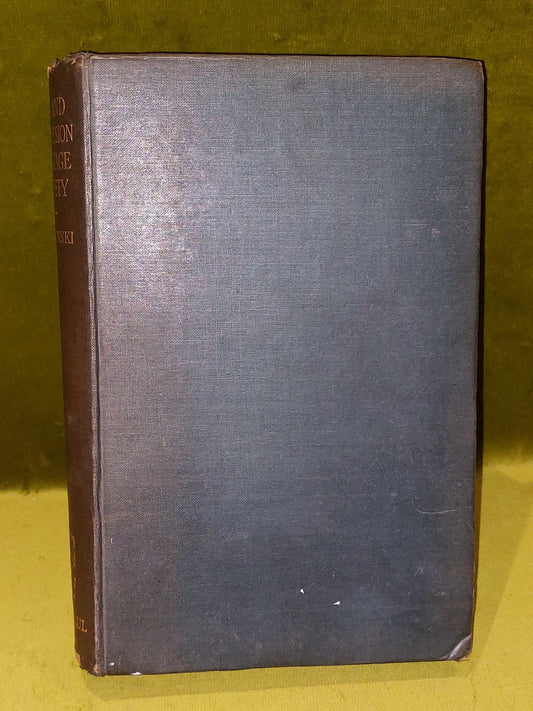 MALINOWSKI, BRONISLAW  Sex and repression in savage society 1927 Hardcover 1st.1