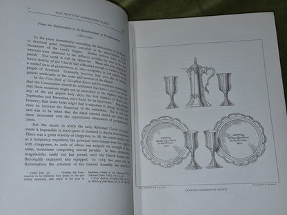 1892: Old Scottish Communion Plate: Thomas Burns: 1st ed: SIGNED, Ltd ED 316/5007