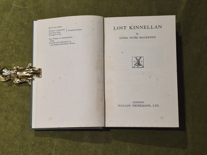 Lost Kinnellan - Agnes Mure MacKenzie - Heinemann 19275