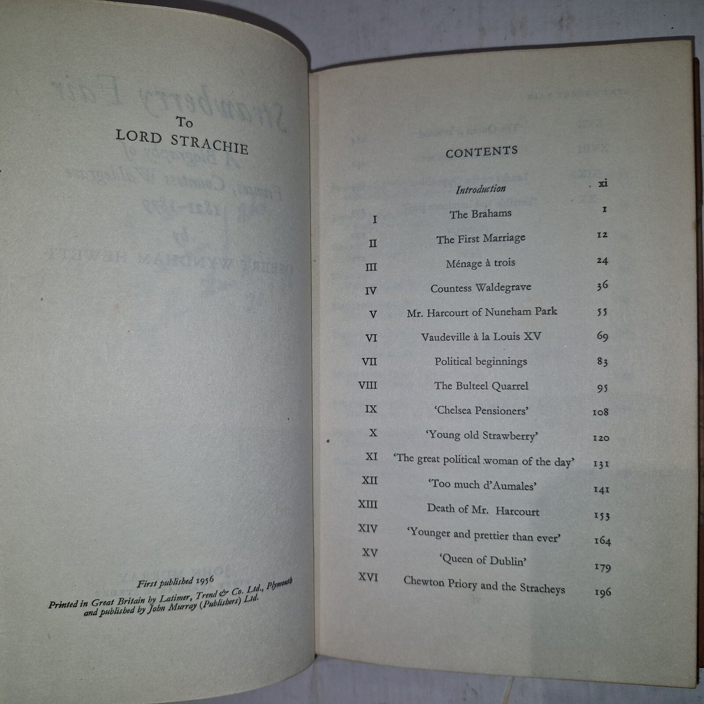 Strawberry Fair By Osbert Wynham Hewett. 1956 Leather Bound 4