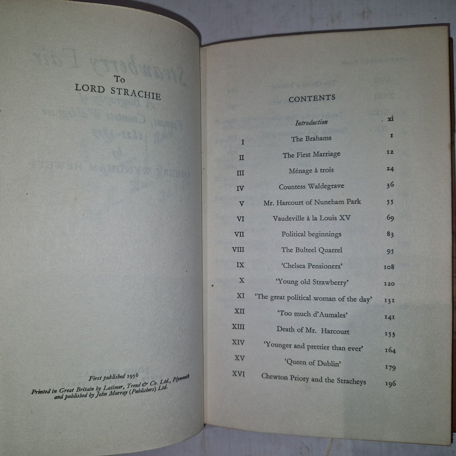 Strawberry Fair By Osbert Wynham Hewett. 1956 Leather Bound 4