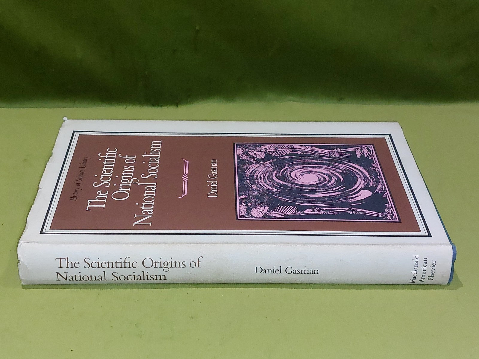 The Scientific Origins of National Socialism  Daniel Gasman (1971) 1st ed hb1