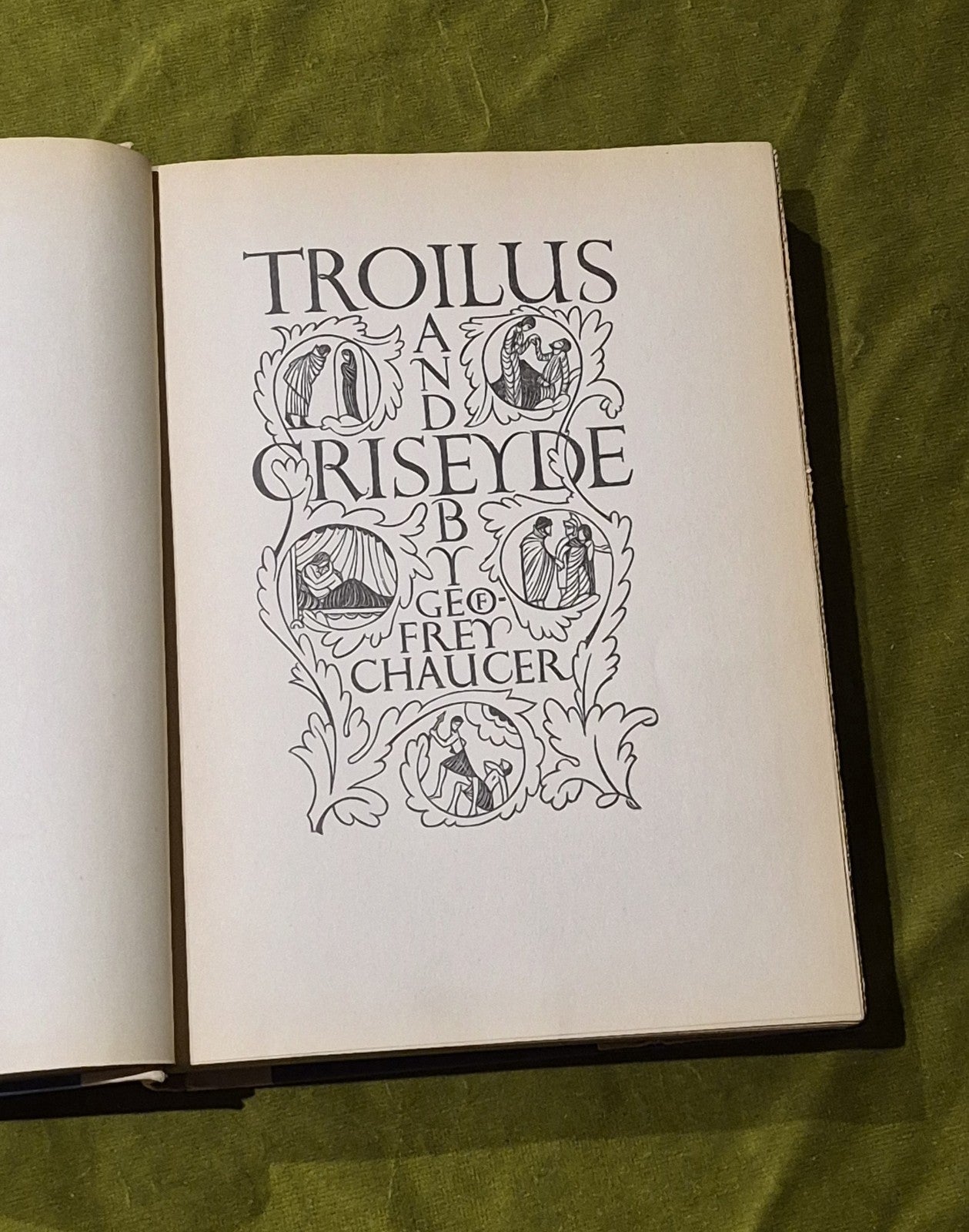 Croilus and Cressida, Geoffrey Chaucer (1932) by George Philip Krapp3