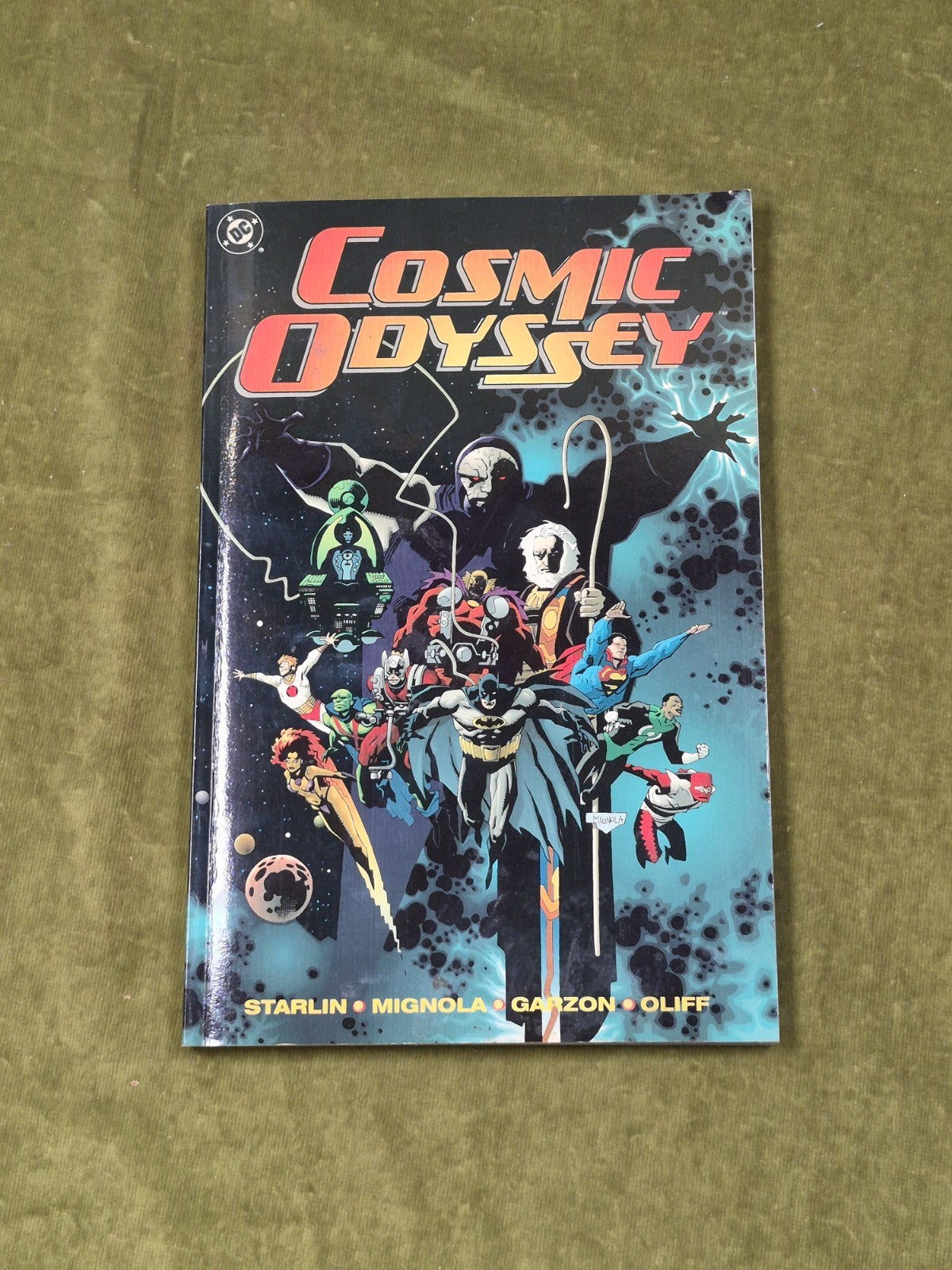 DC Comics Cosmic Odyssey omnibus - Starlin Mignola Garzon Oliff 1992 PB0