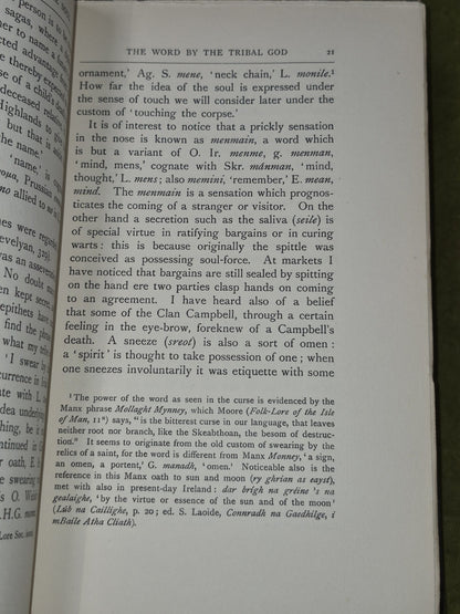 Survivals in Belief Among the Celts George Henderson First James Maclehose 19115