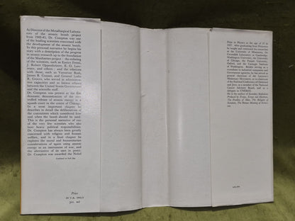 Arthur H. Compton (1956) Atomic Quest First Edition5