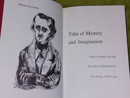 Tales of the Macabre EDGAR ALLAN POE WILKIE COLLINS Set Folio Society (1990)7