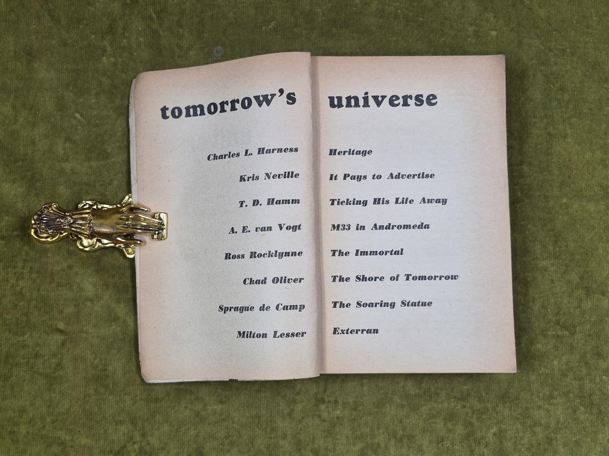 Tomorrow's Universe by H.J. Campbell HC First Edition  Very Good 19534