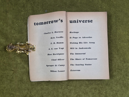 Tomorrow's Universe by H.J. Campbell HC First Edition  Very Good 19534