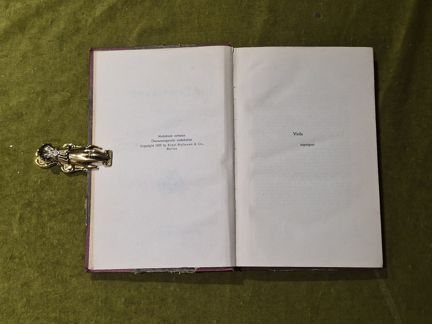 Die Erweckung Selbsterkenntnis Und Weltgestaltung - Oskar Ewald Hofmann 1922 1st4