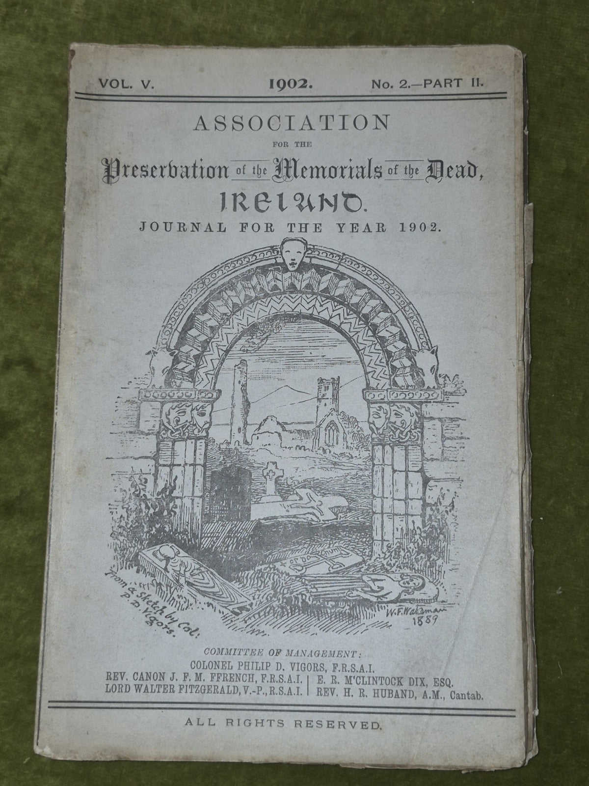 Ireland Preservation of the Memorials of the Dead Assorted Issues 1895-1911 9