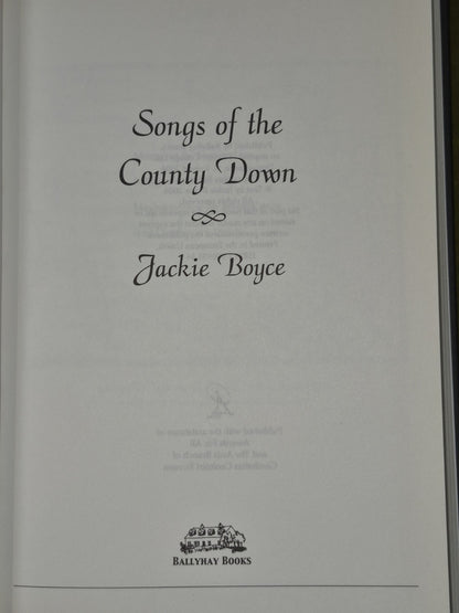 Songs of the County Down Jackie Boyce3